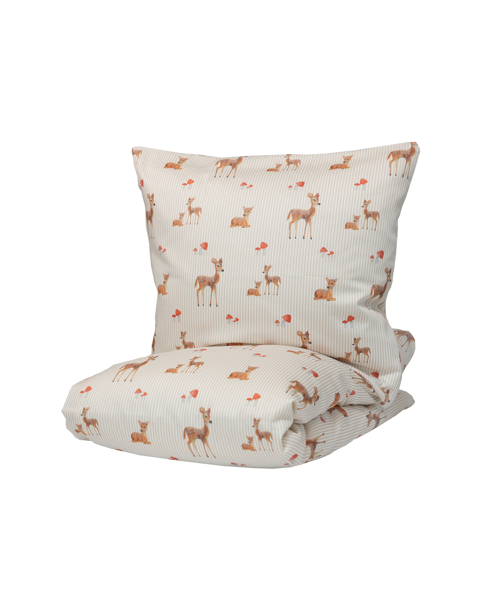 Beige BAMBI sengetøj