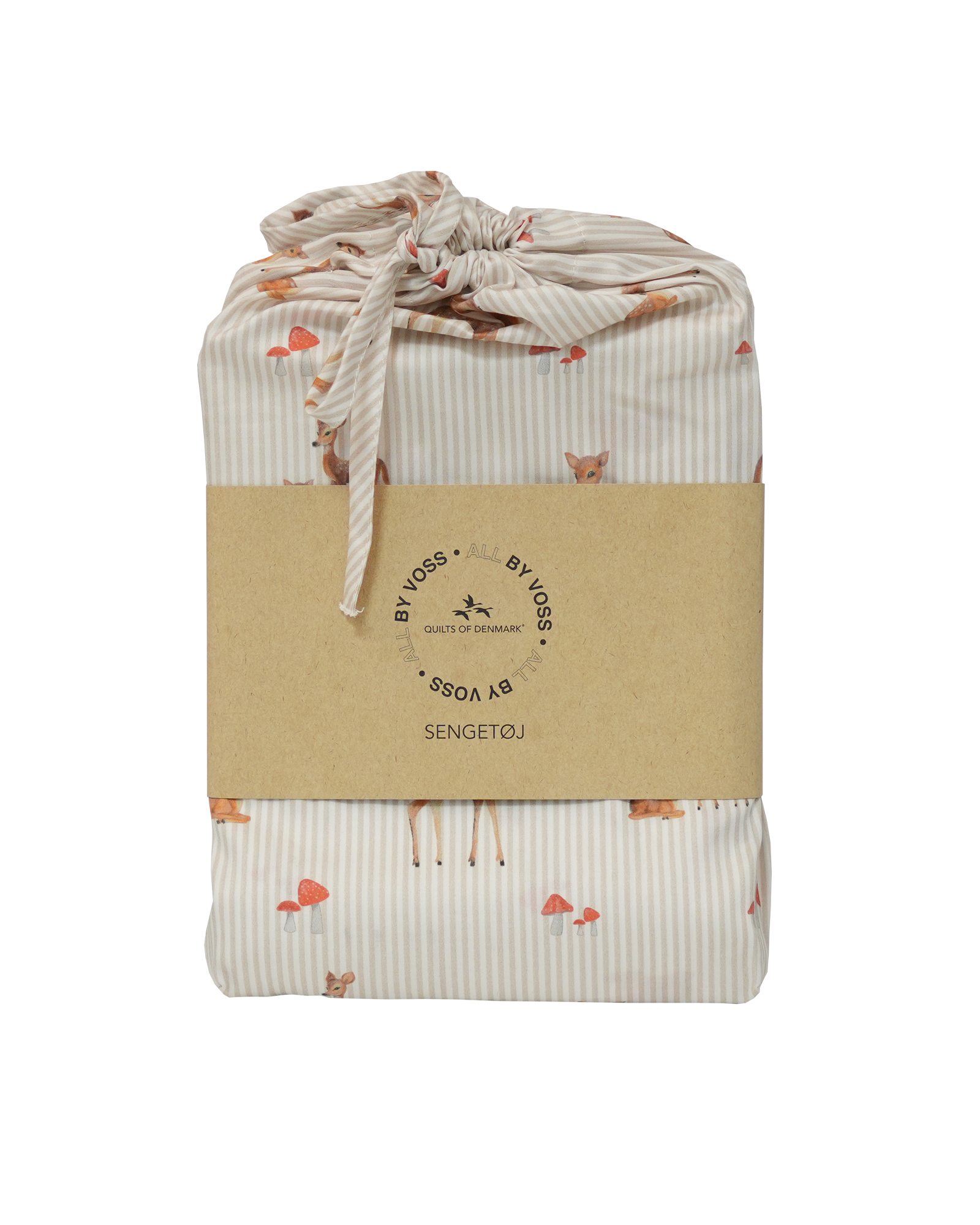Beige BAMBI sengetøj