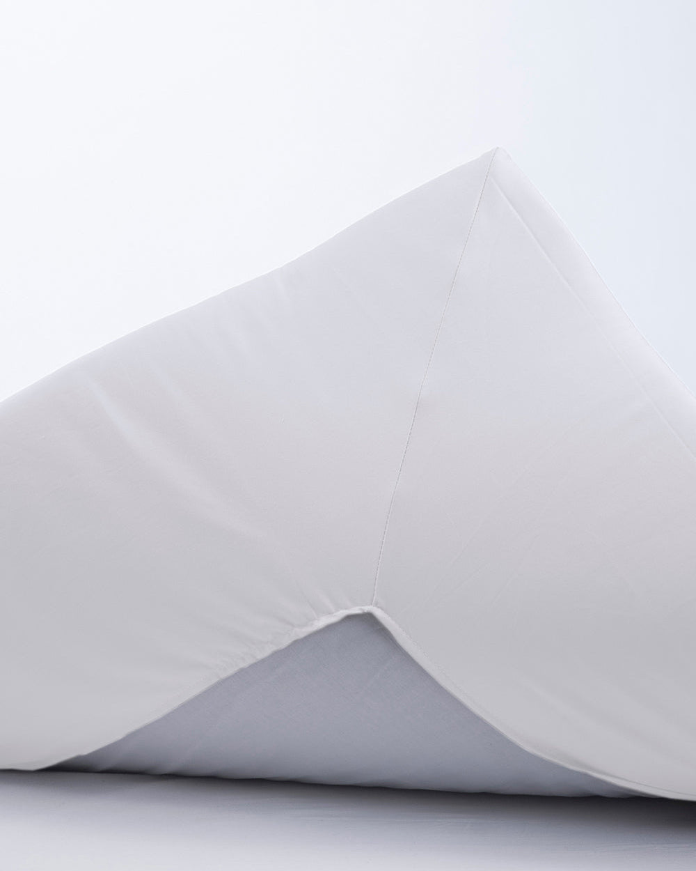 Hvidt Percale Faconlagen