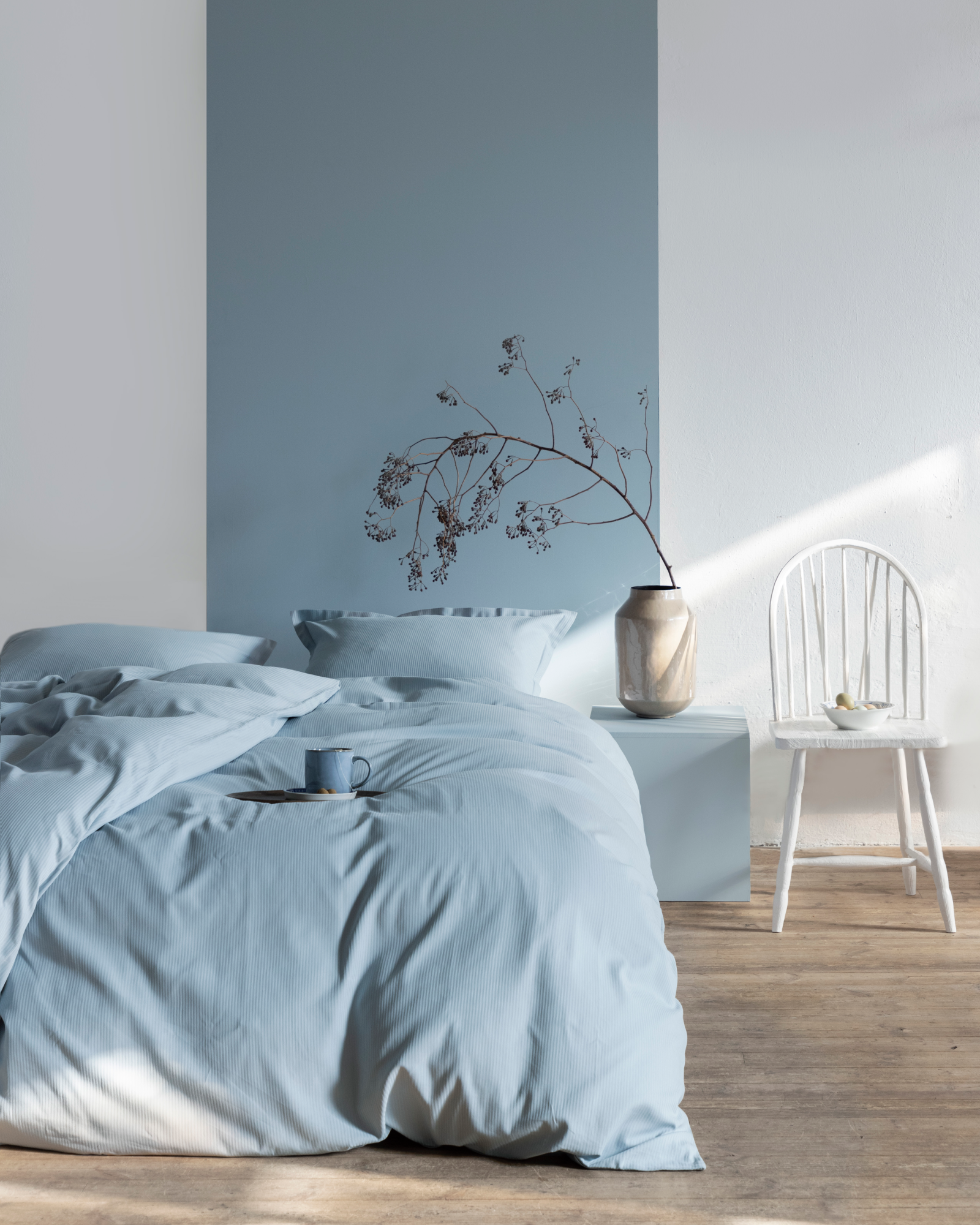 Turistripa Light Blue sengesæt